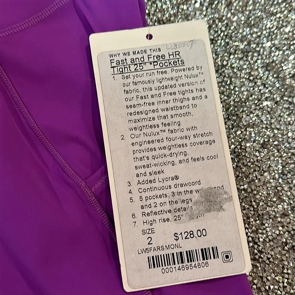 Lululemon Fast High-Rise Tight‎ 25
